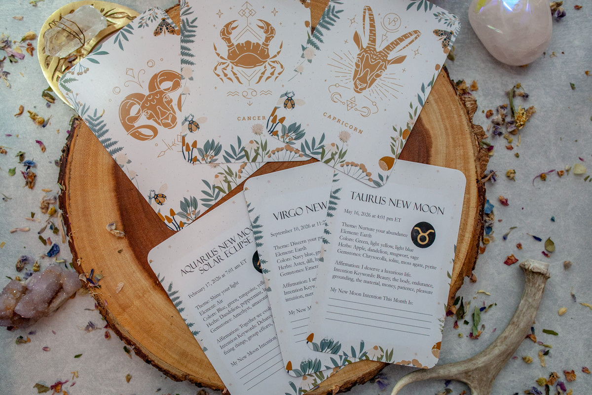 New Moon Intention Cards