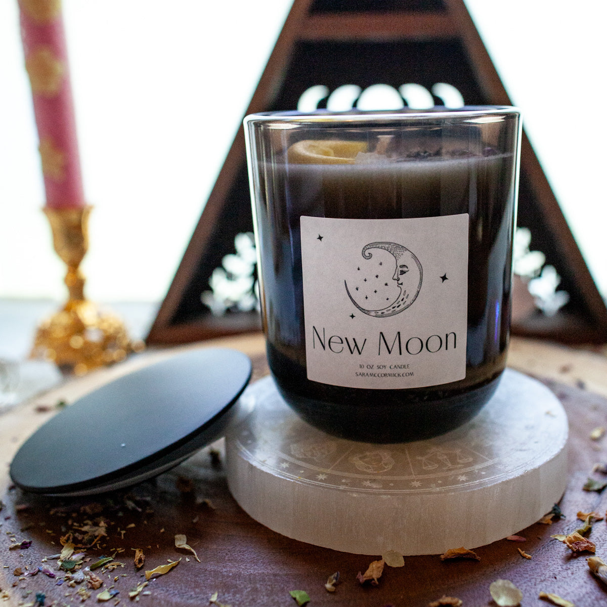 New Moon Candle