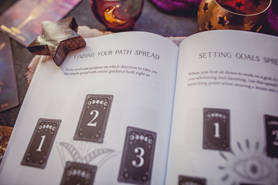 Cosmic Guidance Book of Astrological Tarot Spreads - Bella deLuna