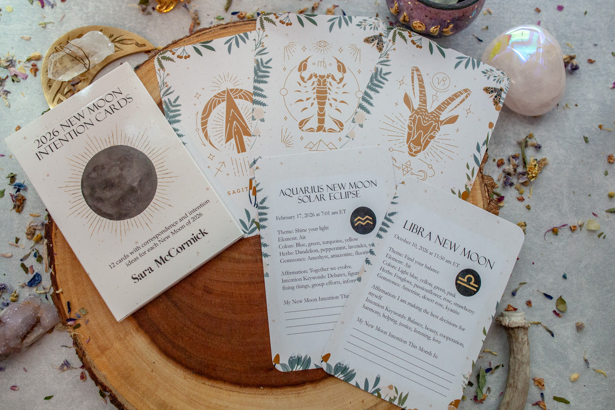 New Moon Intention Cards