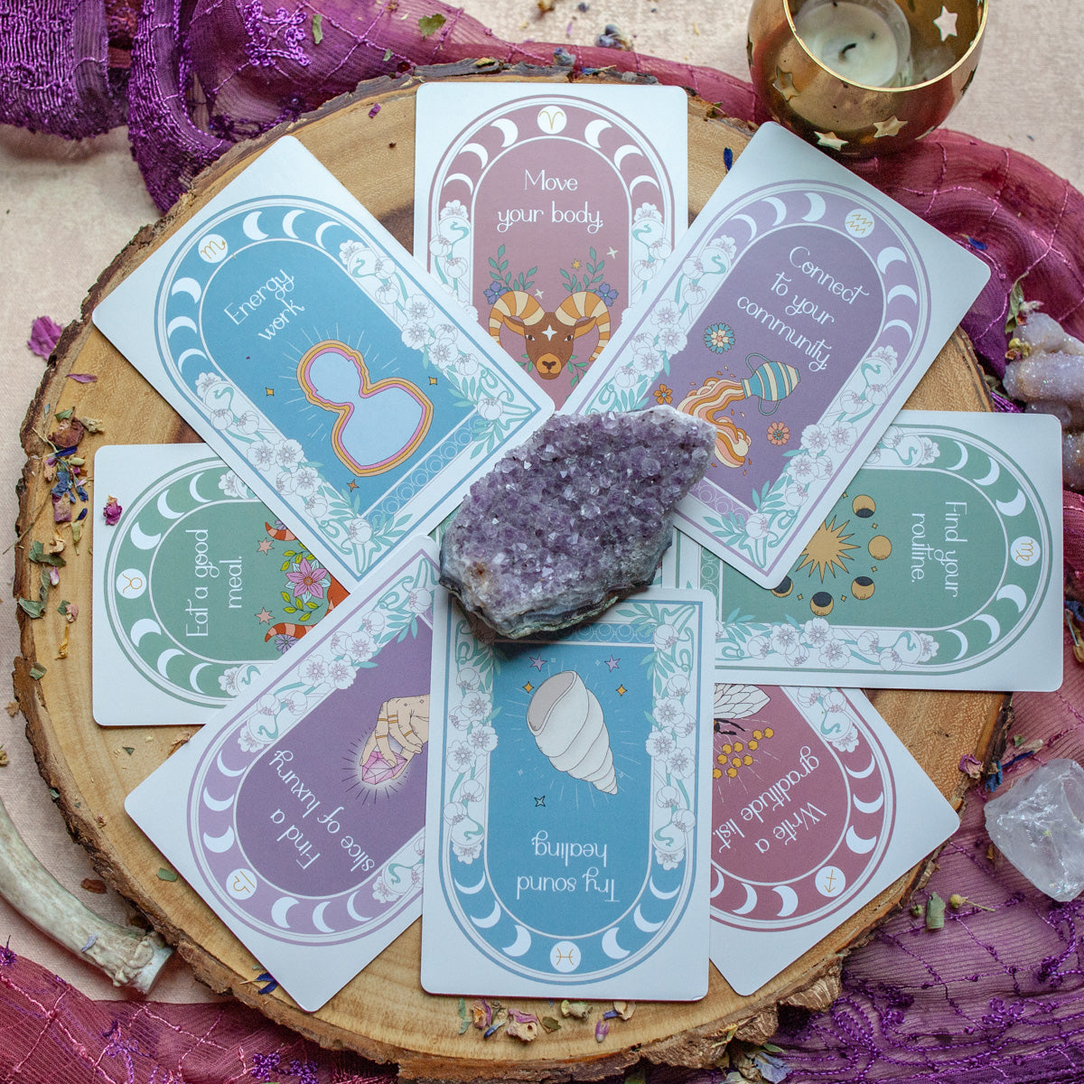 Moon Care Oracle Deck