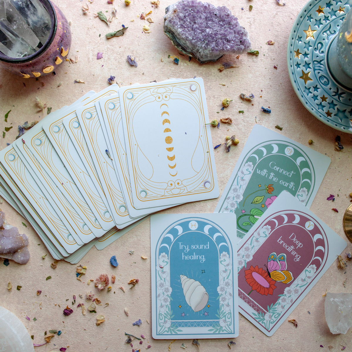 Moon Care Oracle Deck